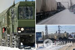 Розслідувачі заявили, що РФ перекидає до кордонів України ракетні комплекси. Фото і відео