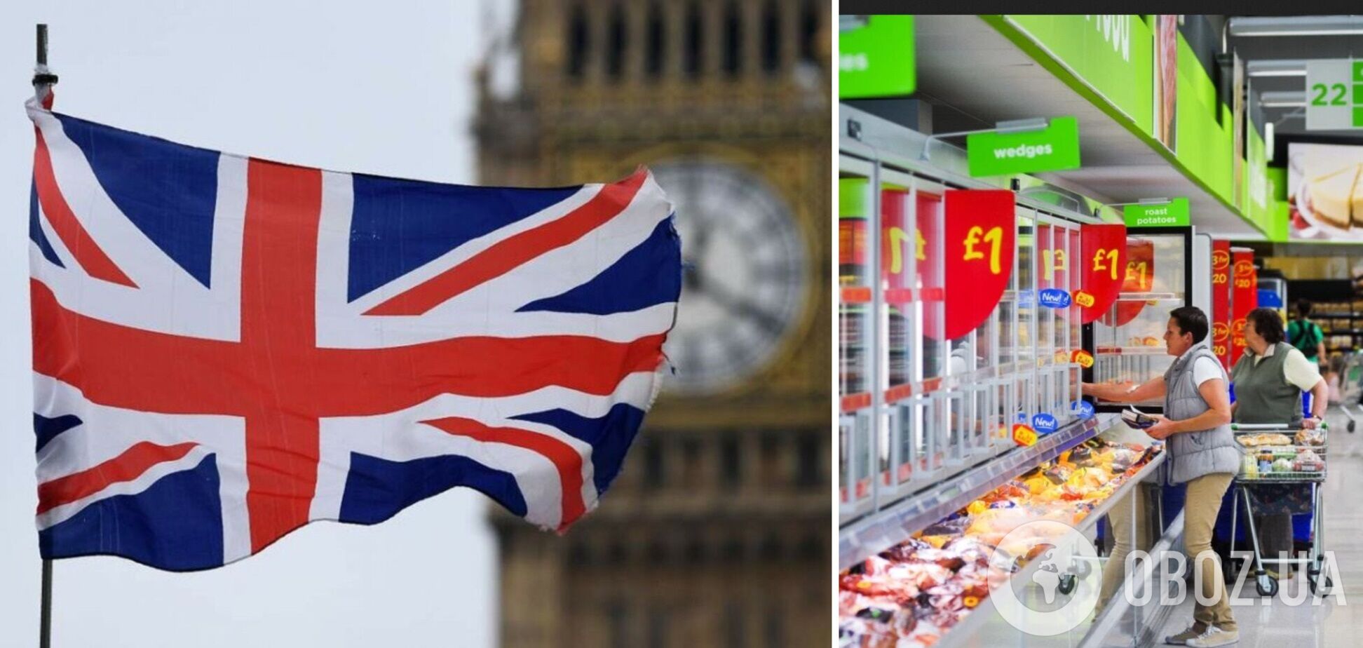 Малоимущие британцы получат помощь от государства на покупку продукты питания и товары первой необходимости