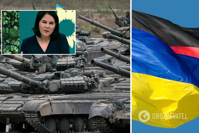Позиція Німеччини незмінна: Бербок поставила крапку у питанні про передачу Україні зброї