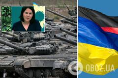 Позиція Німеччини незмінна: Бербок поставила крапку у питанні про передачу Україні зброї