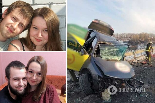 В Харькове в ДТП погибли таксист и его жена, за жизнь детей борются врачи