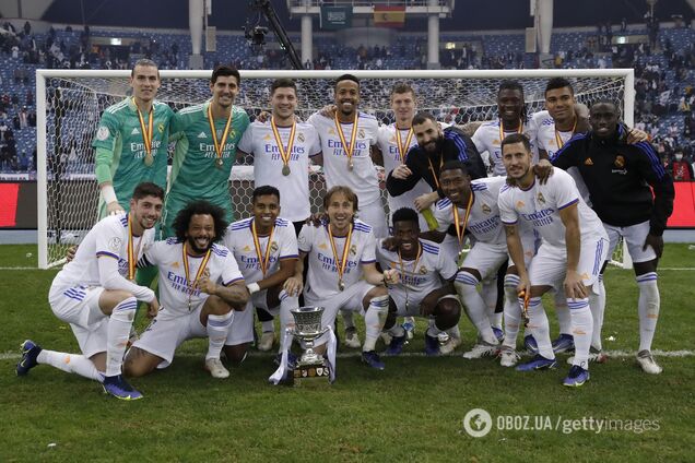 Українець Лунін виграв у 'Реалі' перший трофей – Суперкубок Іспанії. Відео