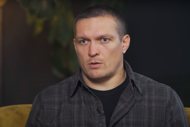 Александр Усик дал интервью Маше Ефросининой