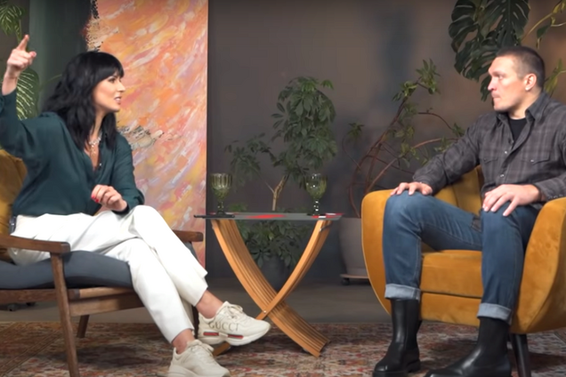 Усик дал большое интервью Ефросининой