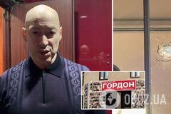 Дмитро Гордон заявив про обстріл редакції видання 'Гордон': відео з місця інциденту