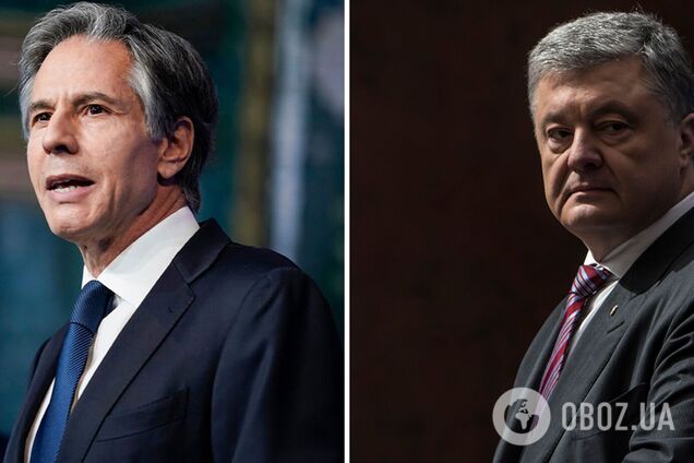 Блинкен дал понять, что США не поддерживают преследование Порошенко