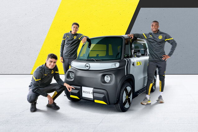 Opel присвятив електромобіль Rocks-e футболістам дортмундської 'Борусії'
