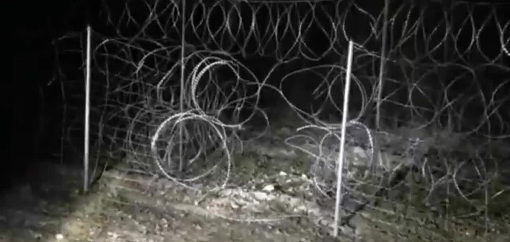 Мигранты на границе Польши разрушили забор