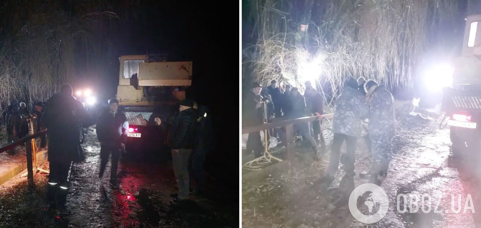 На Черкащині прорвало шлюз греблі, ринув потік води: чи є загроза підтоплень. Відео
