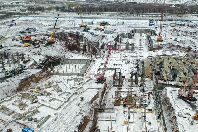 В сети показали, как проходит 'Большая стройка' многопрофильной больницы в Краматорске