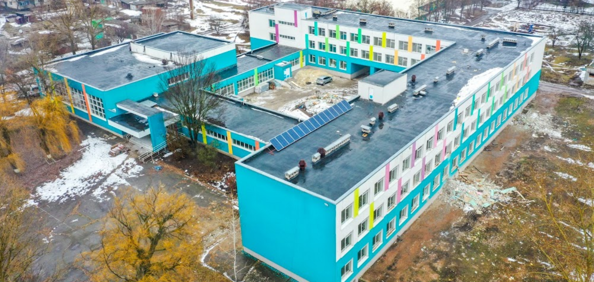 'Велике будівництво' вперше за 40 років модернізує опорний ліцей на Дніпропетровщині