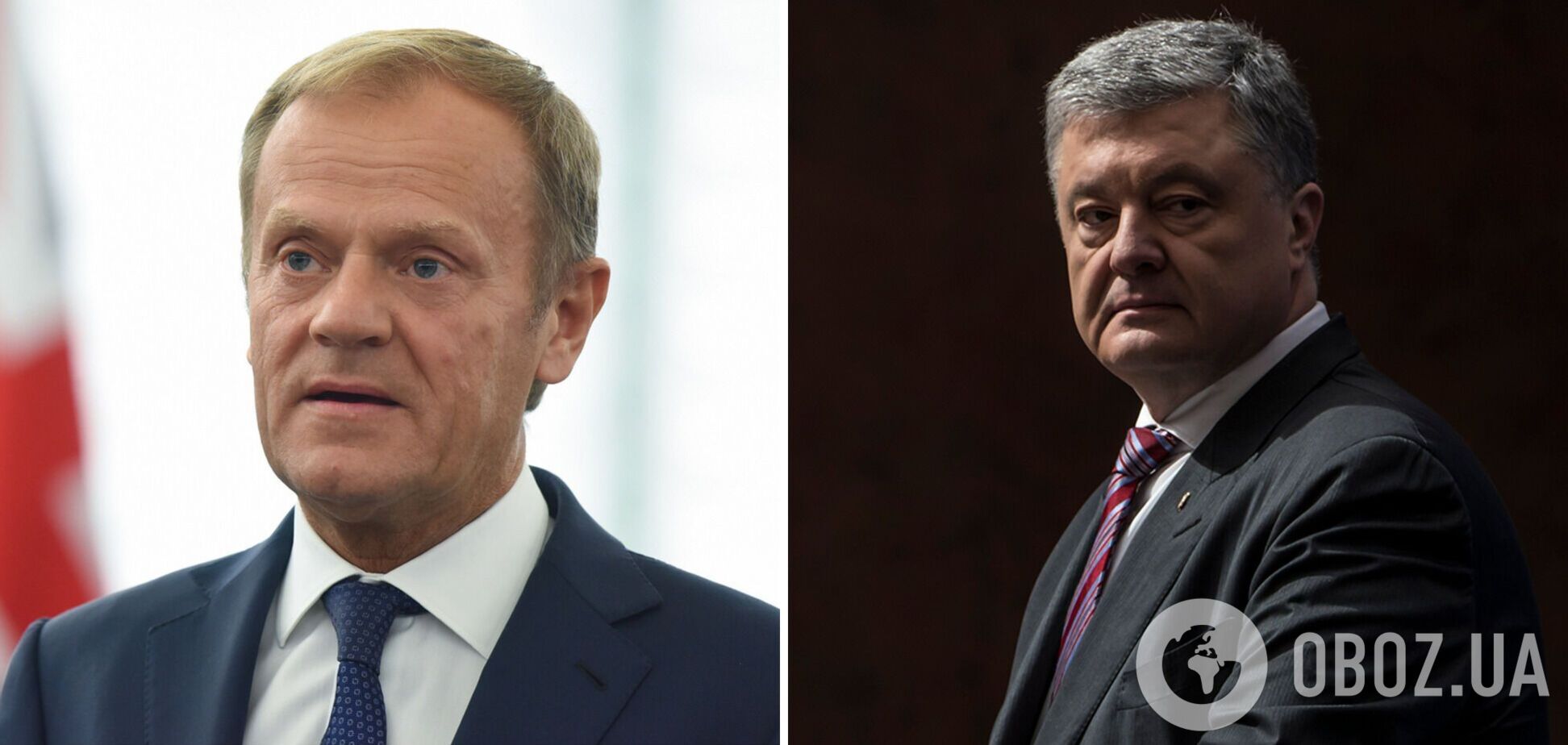 Дональд Туск выразил поддержку Порошенко: он стремится защищать Украину от российской агрессии