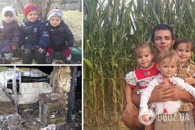 У Чернігівській області через пожежу загинули маленькі діти та їхня бабуся