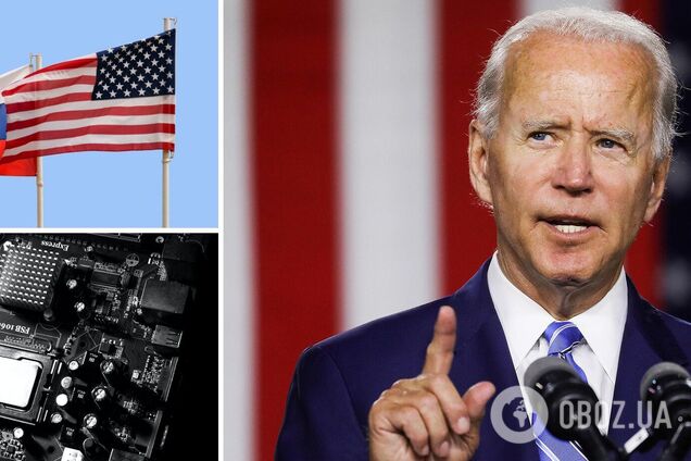 Білий дім припускає заборону на експорт чипів із США до Росії