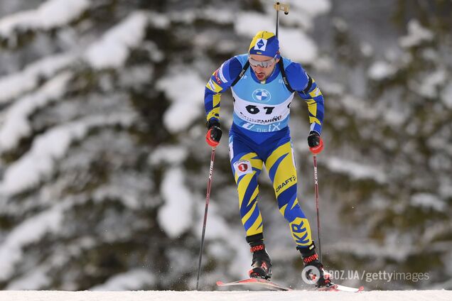 Сборная Украины по биатлону провалила индивидуальную гонку в Антхольце