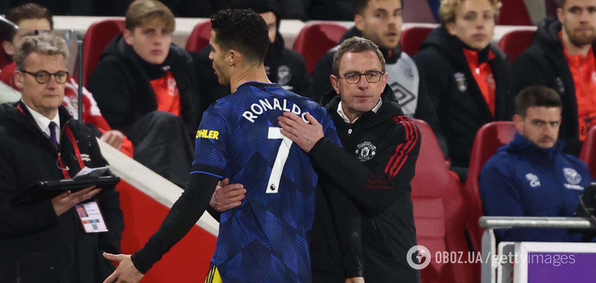 'Тебе 36 лет': тренер МЮ погасил бурное недовольство Роналду заменой