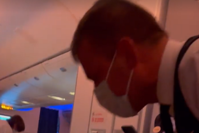 Скандал с Волочковой из-за маски: балерина выложила видео с борта самолета. Часть 4