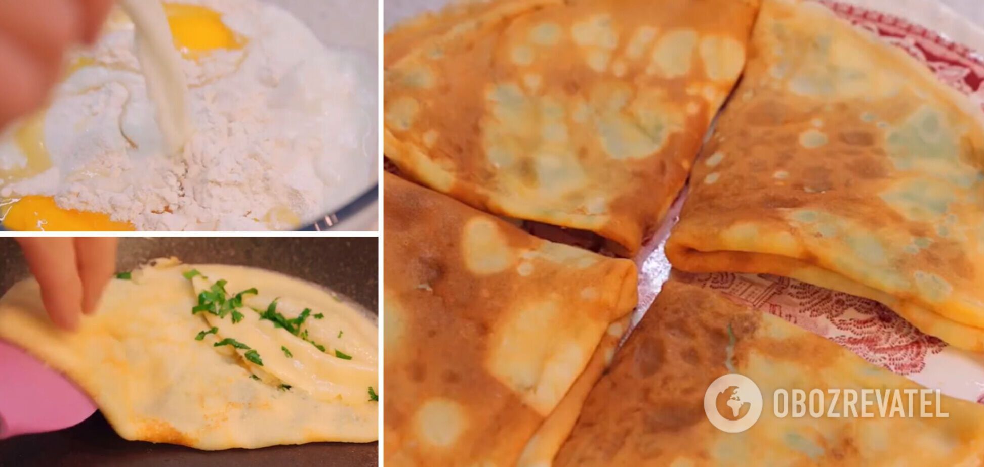 Блинчики с сыром: как сделать тесто без комочков