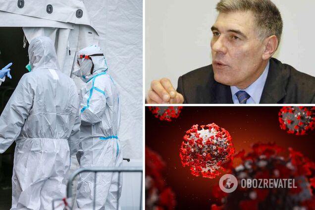 Бережнов отметил, что заболеваемость коронавирусом в Украине будет расти еще несколько недель