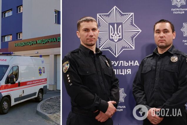 Полицейские перевязали раны и остановили кровотечение