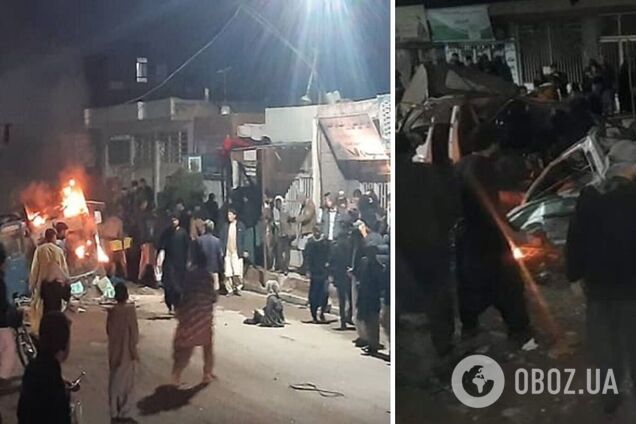 В Афганістані вибухнув мікроавтобус: загинуло семеро людей, багато поранених. Фото