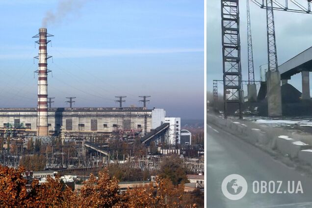 В сети показали полупустые угольные склады Трипольской ТЭС
