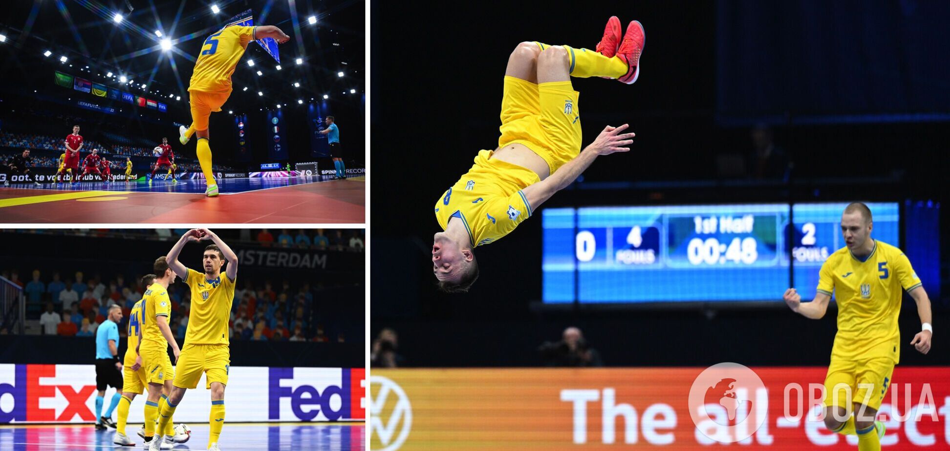 Украина обыграла в Нидерландах Сербию