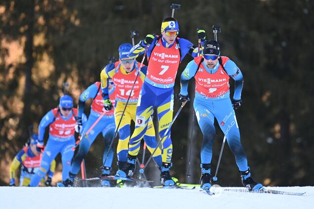 Украина неудачно выступила в эстафете