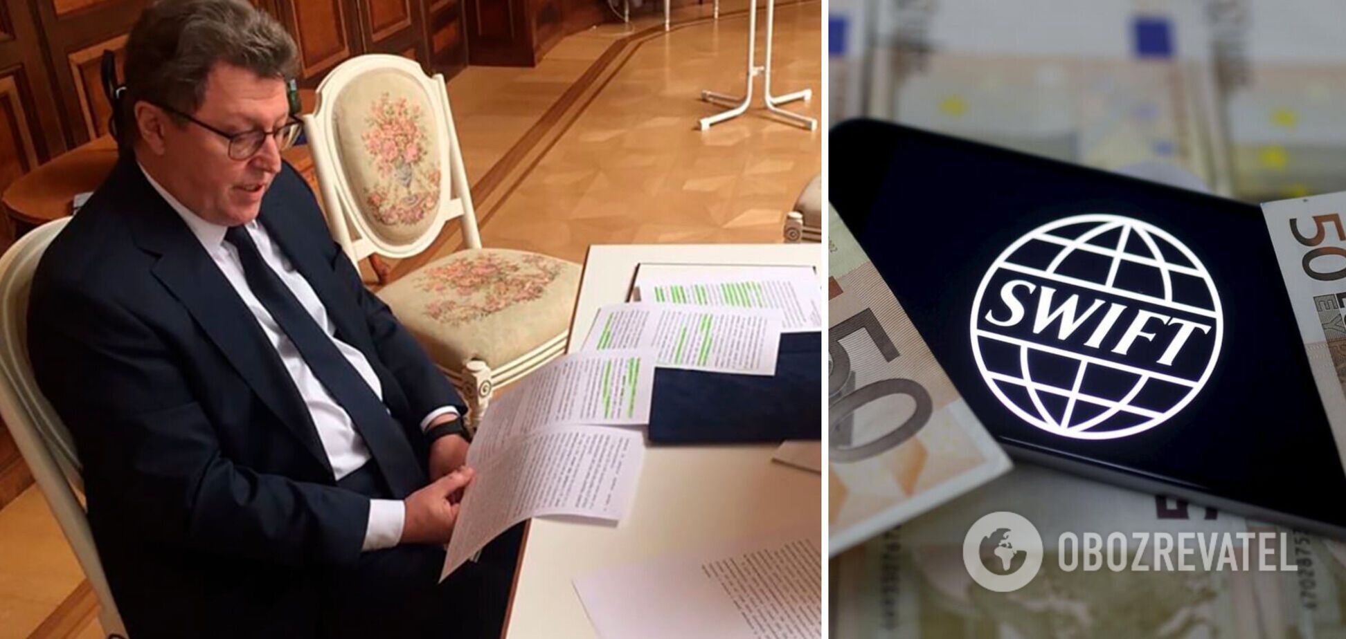 В России посмеялись над угрозами отключения от SWIFT: де-факто это невозможно