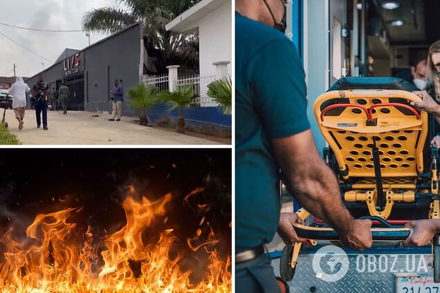 Смертельный пожар в Яунде