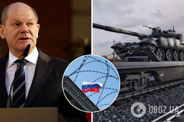 Шольц – про розплату РФ за агресію проти України: у колі союзників ми домовляємося про заходи