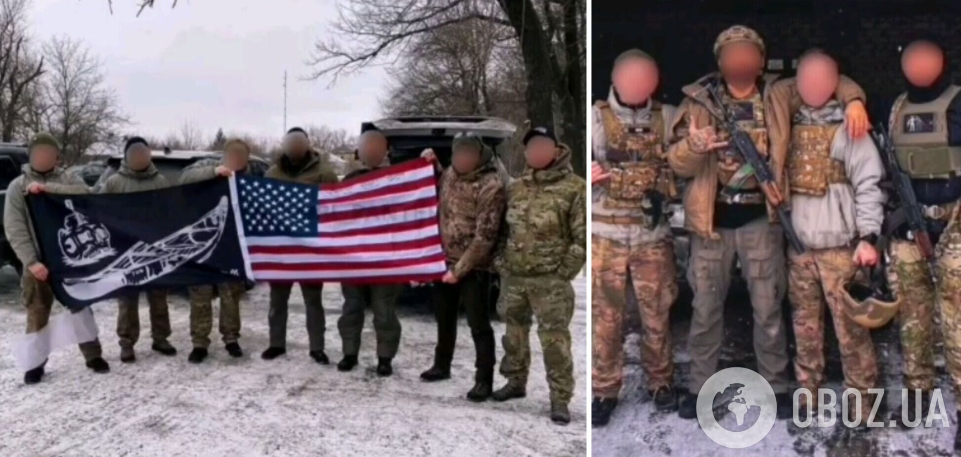 На российских площадках стали распространяться фото и видео, якобы, американских наёмников на линии фронта на Донбассе