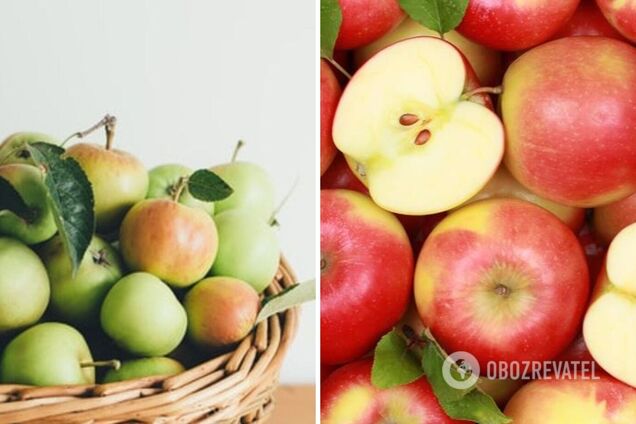 Яблоки для блюда
