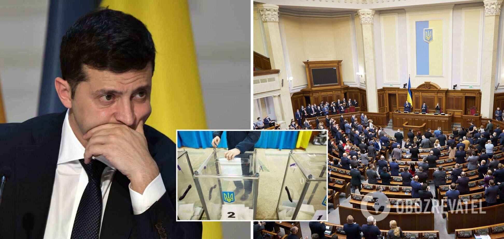 Половина українців за дострокові вибори президента та Ради: понад 60% не хочуть, щоб Зеленський йшов на другий термін