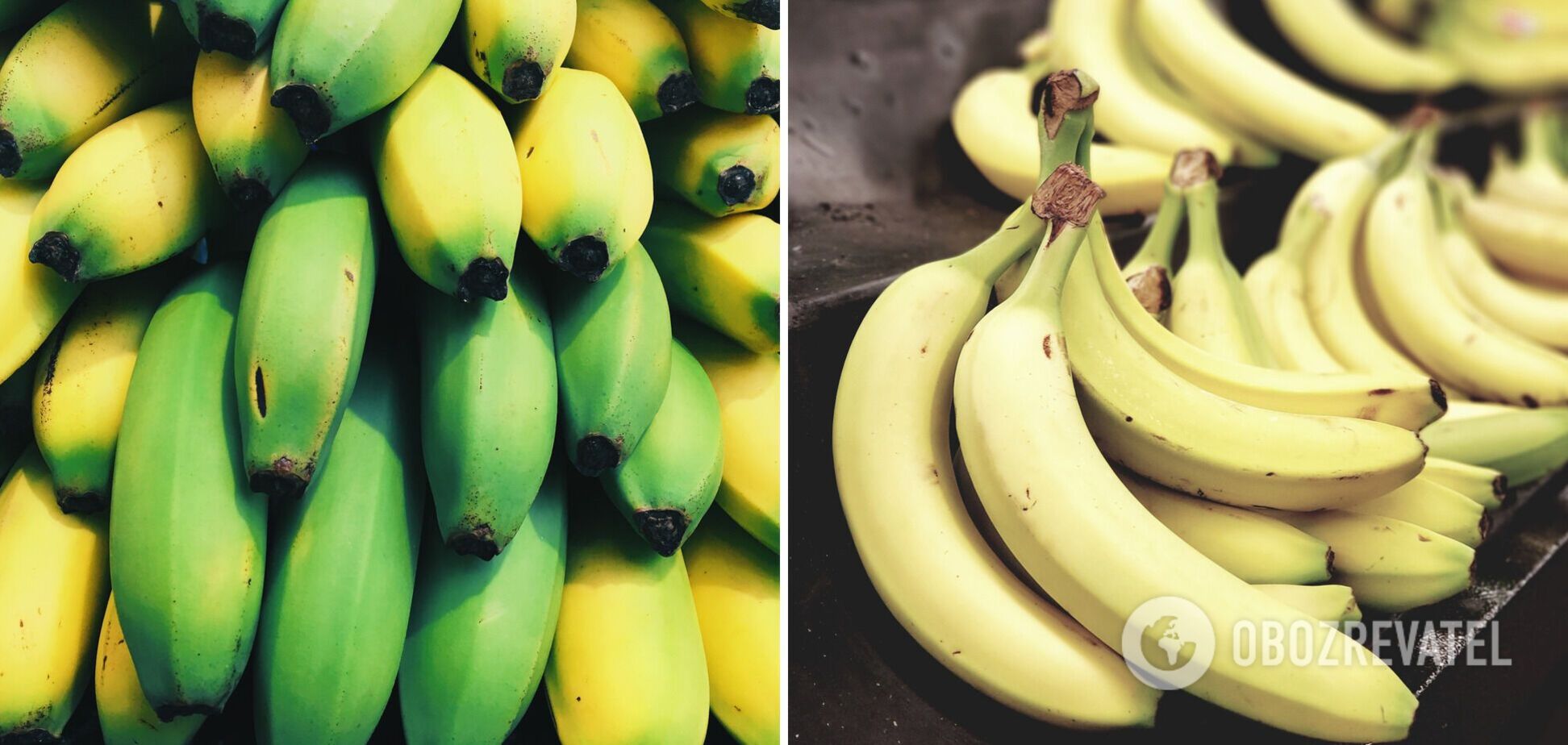 Зеленые бананы 