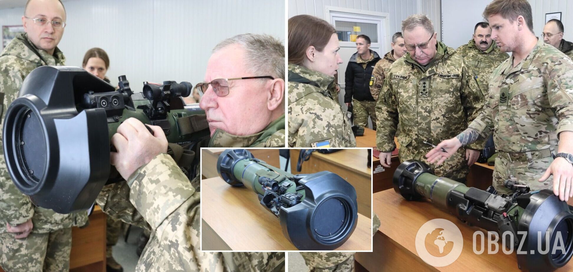 Украинские военные начали учения по использованию британских гранатометов NLAW. Фото