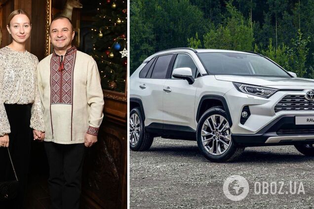 Віктор Павлік із дружиною купили авто за 700 тисяч гривень