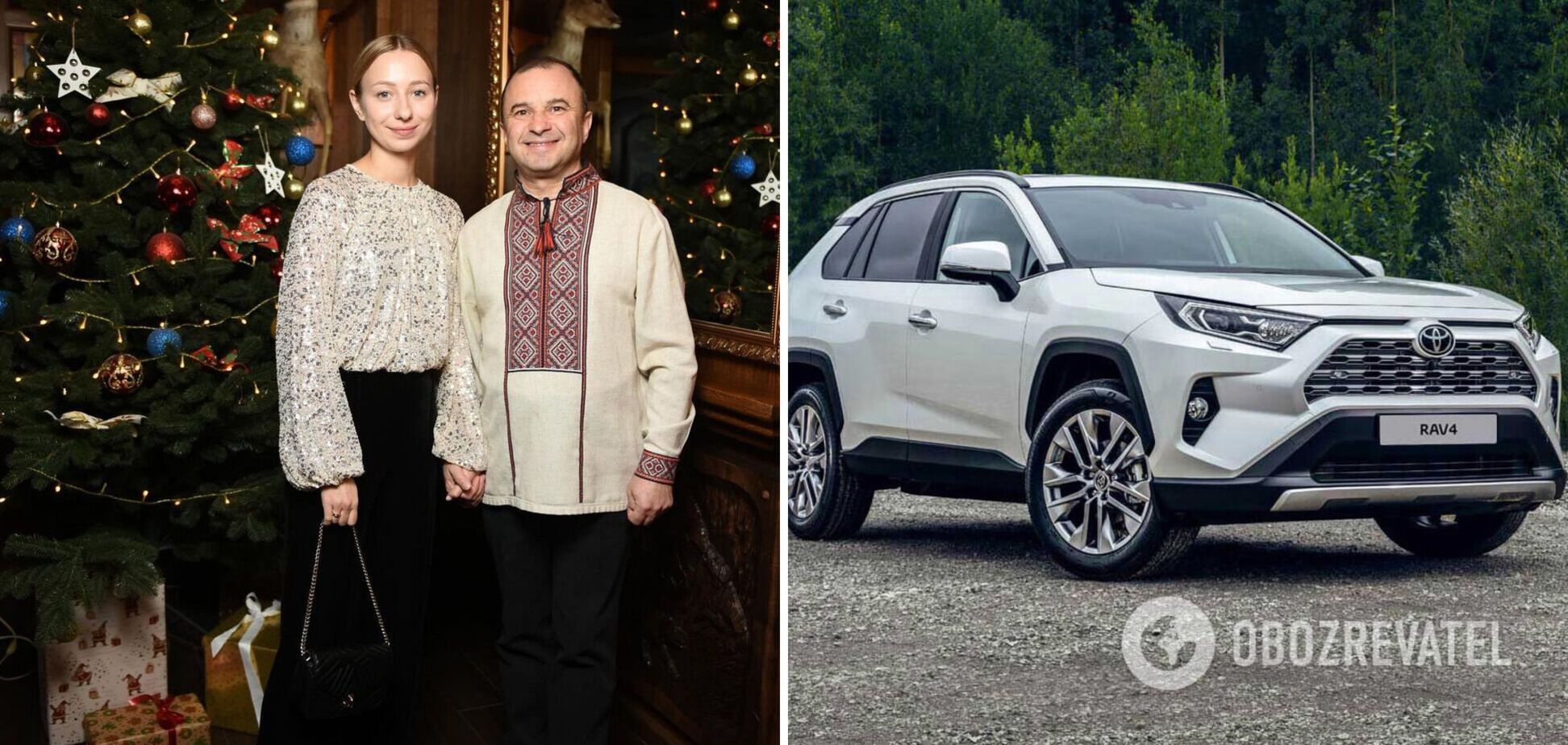 Виктор Павлик с женой купили авто за 700 тысяч гривен