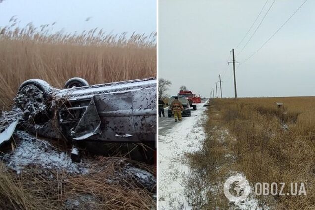 Пасажирка не була пристебнута ременем безпеки