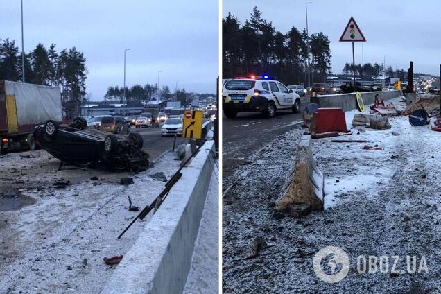 Внаслідок аварії постраждала водійка авто