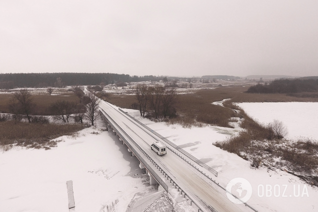 На Полтавщині відбудували аварійний міст через Коломак. Фото