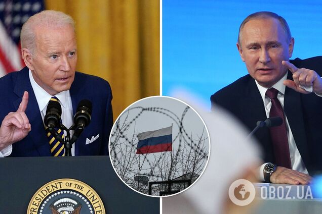 Байден назвав сенс санкцій проти Росії