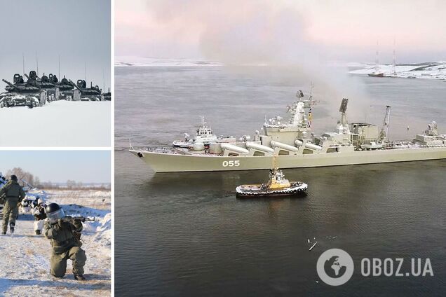 Россия начала масштабные учения в Арктике: задействовали десятки кораблей и более тысячи военных