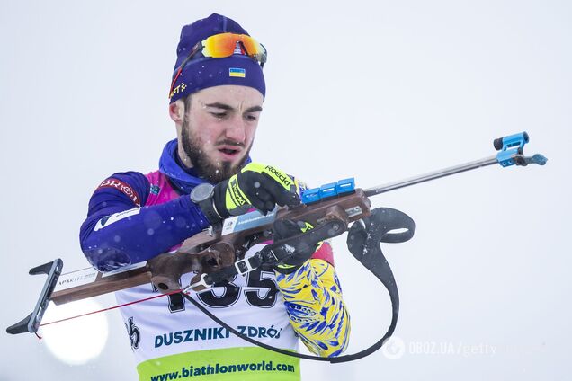 Украинский биатлонист едва не запрыгнул на пьедестал чемпионата Европы