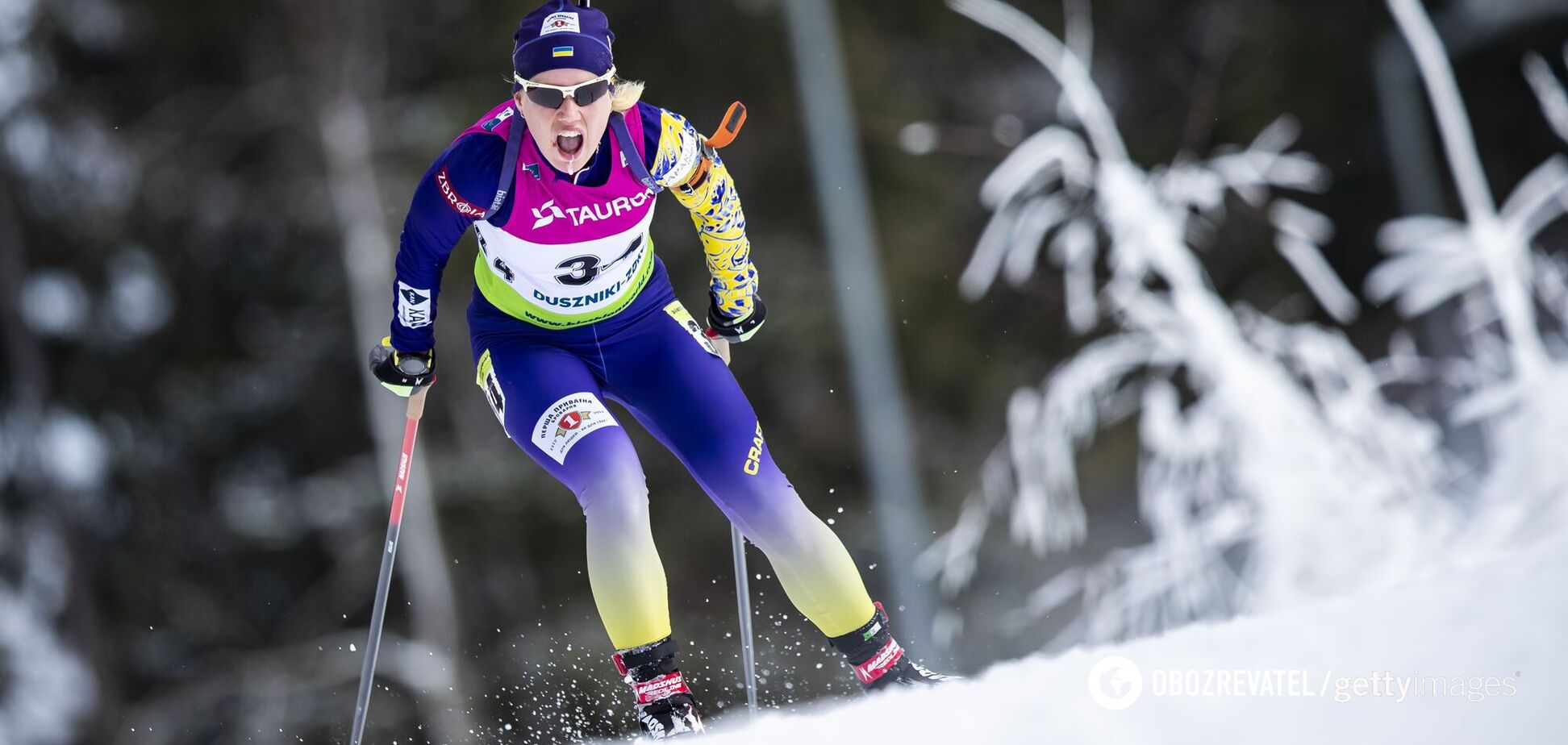 Единственный промах лишил украинку медали чемпионата Европы по биатлону в 'индивидуалке'