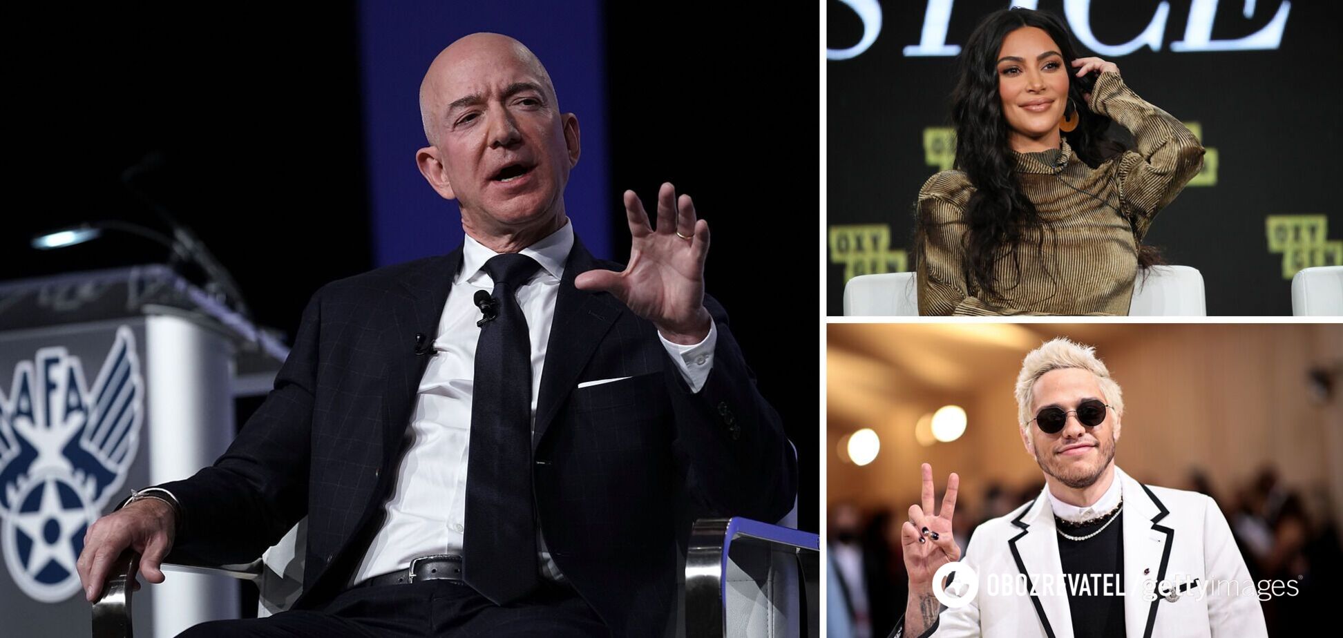 Кім Кардаш'ян із новим коханцем помітили в 175-мільйонному маєтку Джеффа Безоса