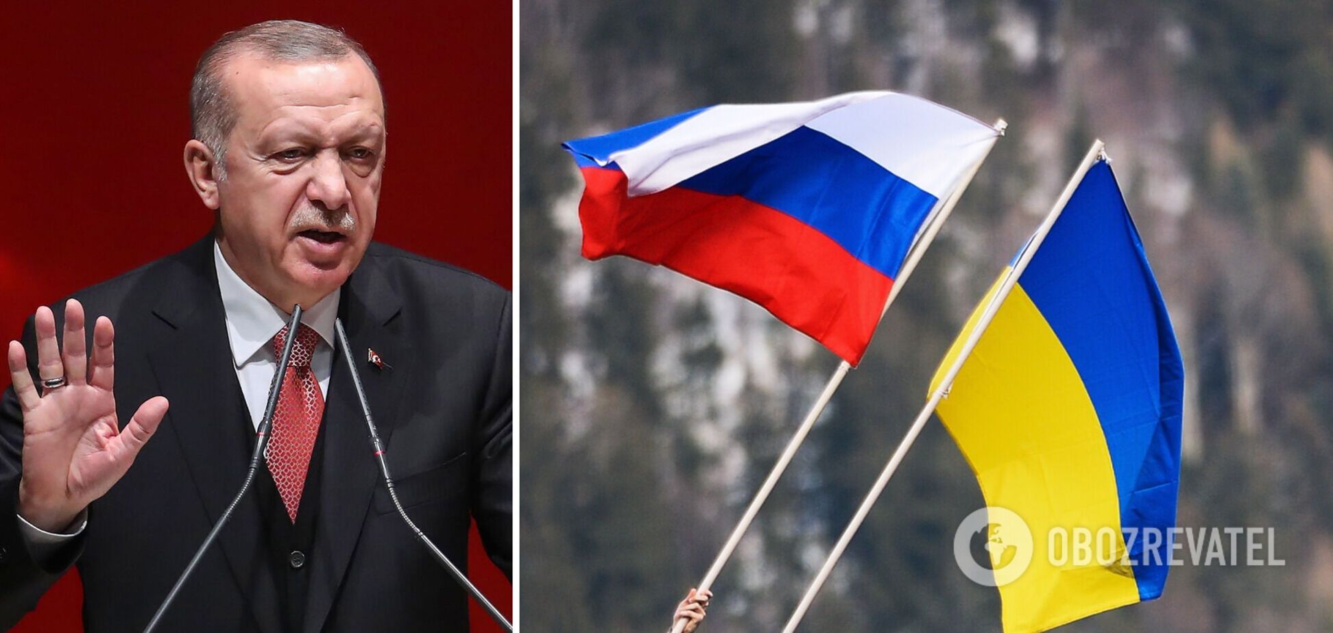Эрдоган заявил, что России было бы неразумно вторгаться в Украину