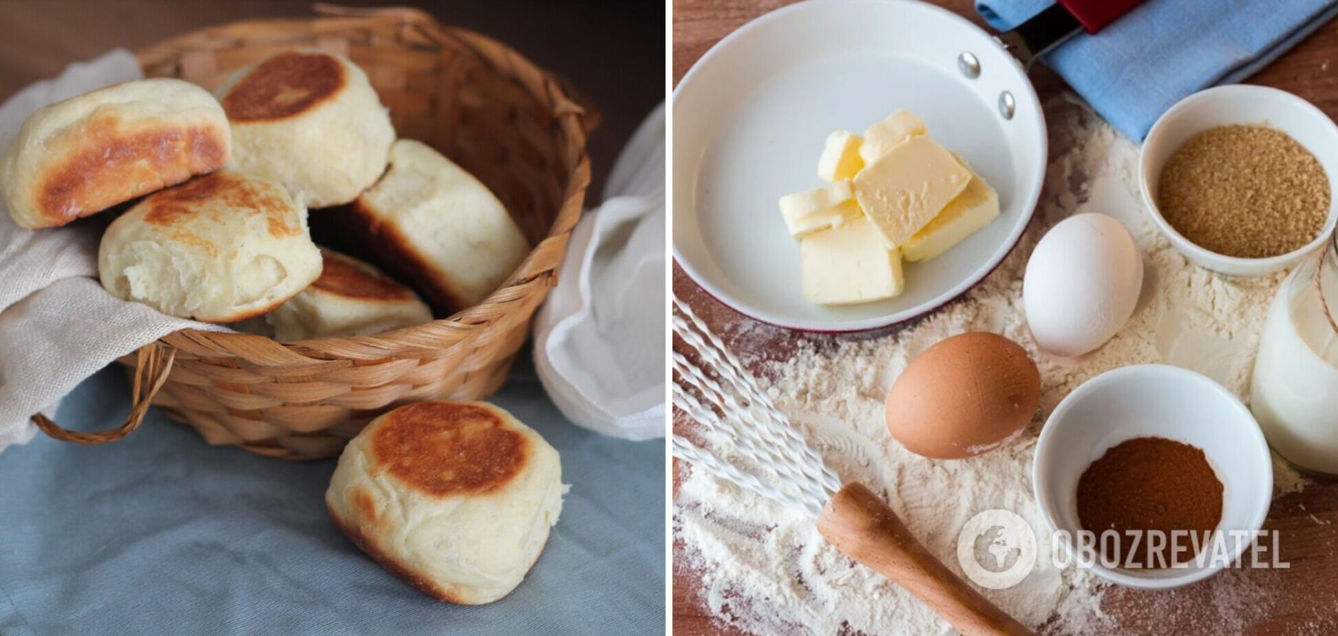 Високі та пухкі булочки на сковороді: що приготувати із сиру, окрім сирників та запіканки