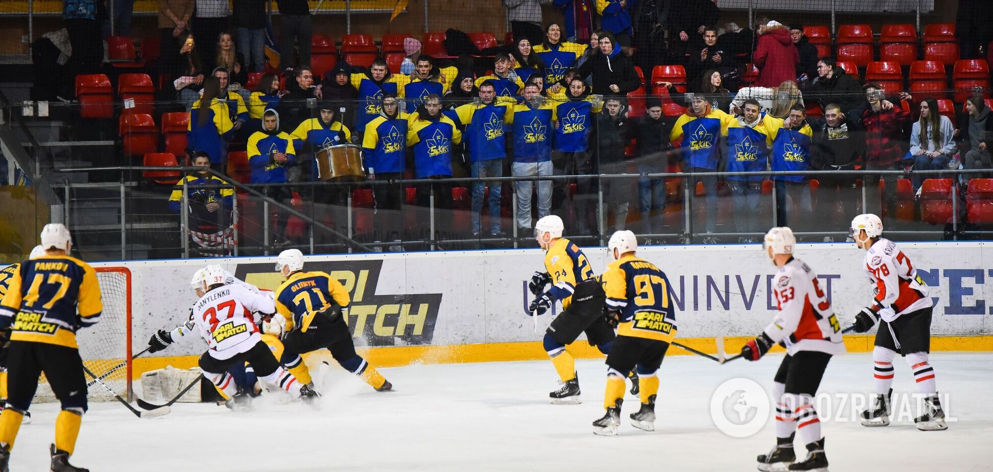 Рекорд сезона в украинском хоккее! Столько зрителей на трибунах не было уже давно