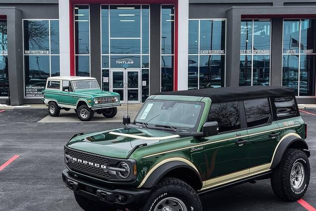 Вездеходу Ford Bronco добавили винтажности